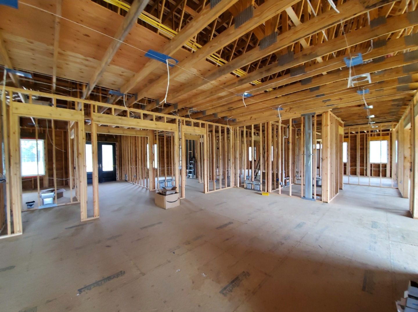 Residential interior under construction by Gemini Home Remodeling
